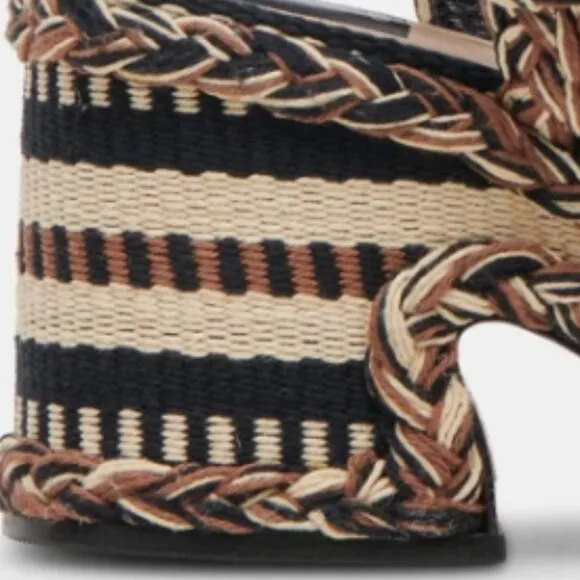.NEW DOLCE VITA Made In Brazil Grayce Heel Sandals black multi for women…