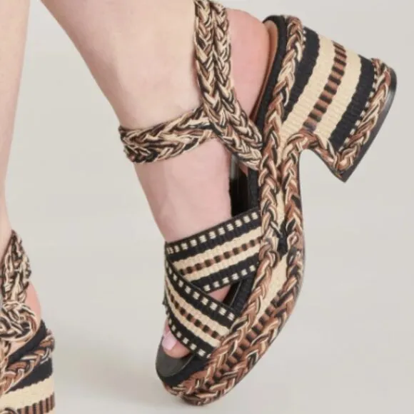 .NEW DOLCE VITA Made In Brazil Grayce Heel Sandals black multi for women…