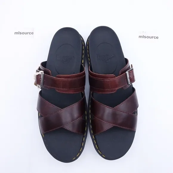 NEW Dr. Martens Ryker Platform Slide Sandals 24515211 Charro Brando