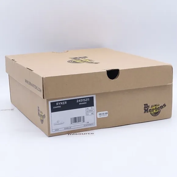 NEW Dr. Martens Ryker Platform Slide Sandals 24515211 Charro Brando
