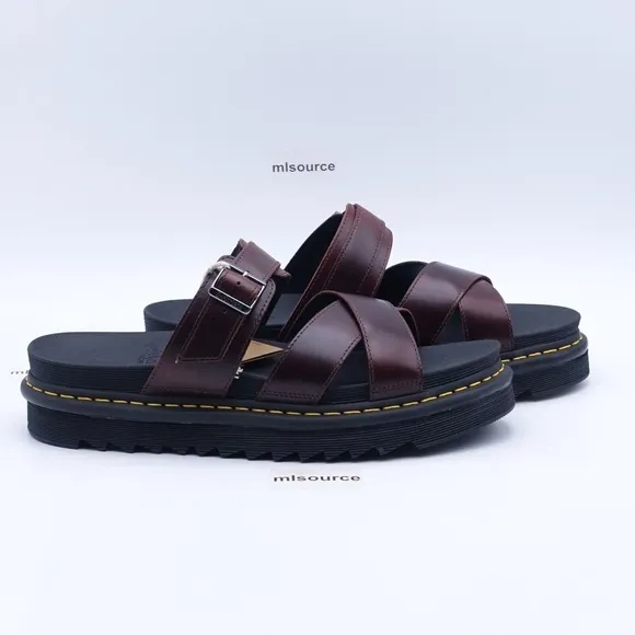 NEW Dr. Martens Ryker Platform Slide Sandals 24515211 Charro Brando