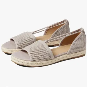 New! Eileen Fisher Mews Slip On Padded Espadrille Sandals