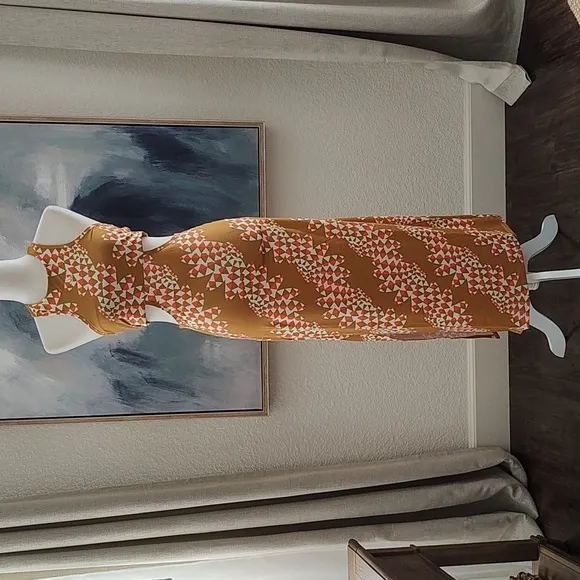 New FARM RIO Psychedelic Wave Dress