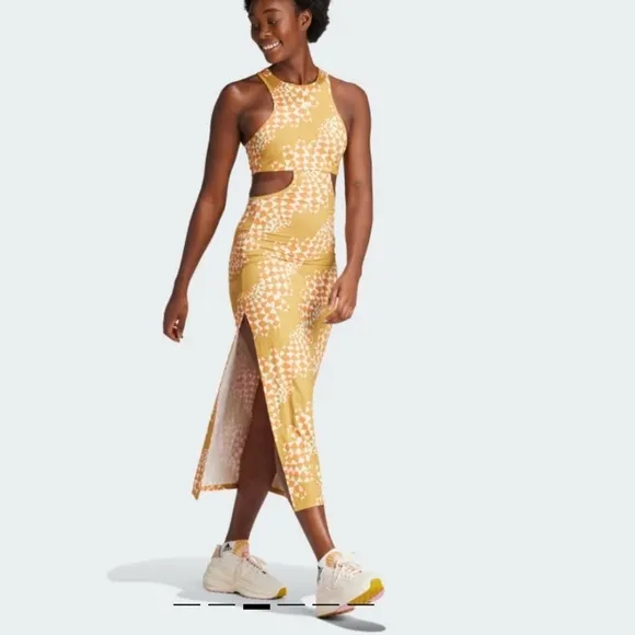 New FARM RIO Psychedelic Wave Dress