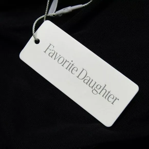 NEW FAVORITE DAUGHTER  Maxi Dress Black Size S The New Era Off The Shoulder