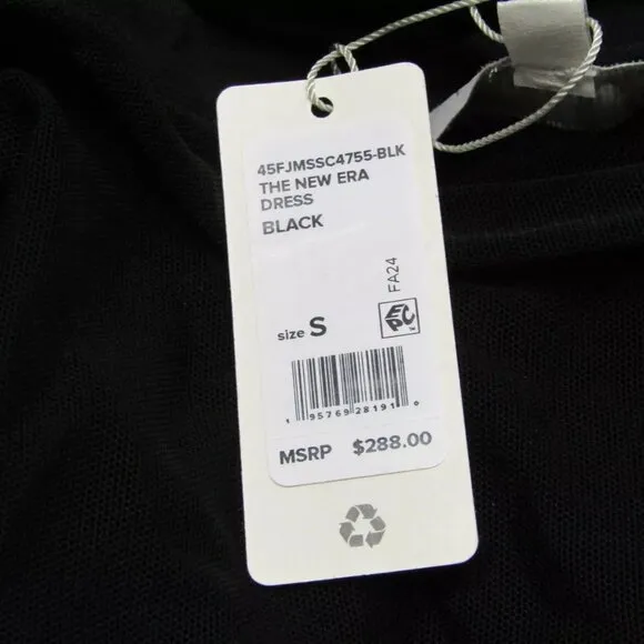 NEW FAVORITE DAUGHTER  Maxi Dress Black Size S The New Era Off The Shoulder