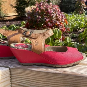 (NEW) Fly London Peep Toe Sandals