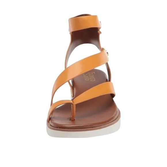 New! Franco Sarto Daven Gladiator Sandals in Mustard - Size 7.5 / EU 37.5