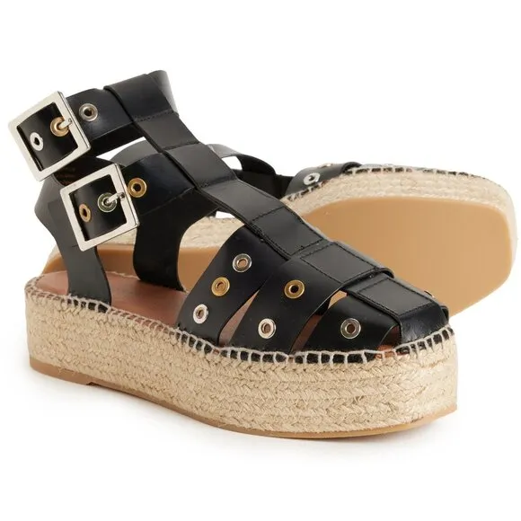NEW Free People  Gable Glad Espadrille Gladiator Sandals  254 5S3