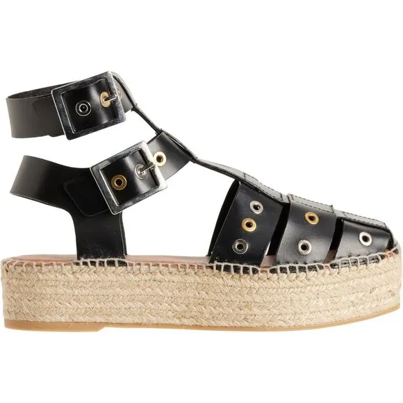 NEW Free People  Gable Glad Espadrille Gladiator Sandals  254 5S3