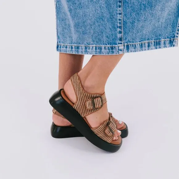 new FREE PEOPLE Mandi Weave Sandal
