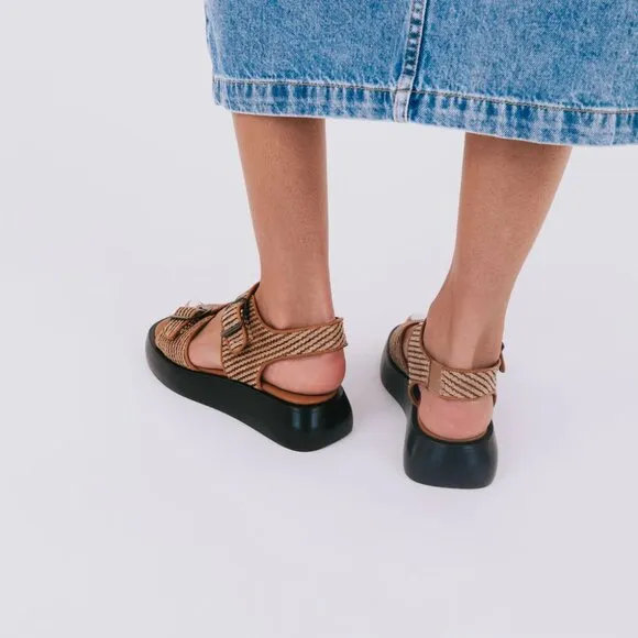 new FREE PEOPLE Mandi Weave Sandal
