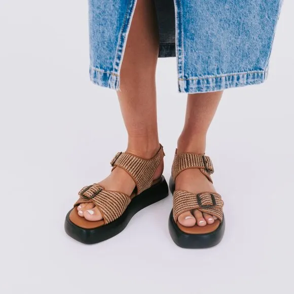 new FREE PEOPLE Mandi Weave Sandal