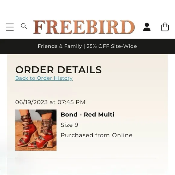 NEW FREEBIRD BY STEVEN BOND RED MULTI SANDALS BOOTIES HEELS MINT CONDITION RARE!