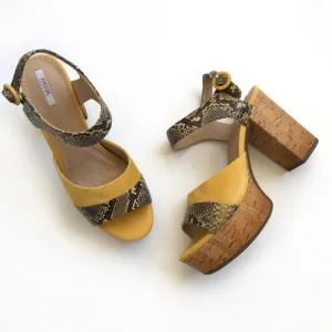 New Geox platform sandals