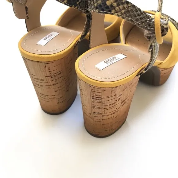 New Geox platform sandals