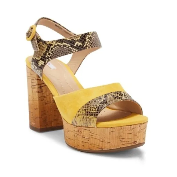 New Geox platform sandals