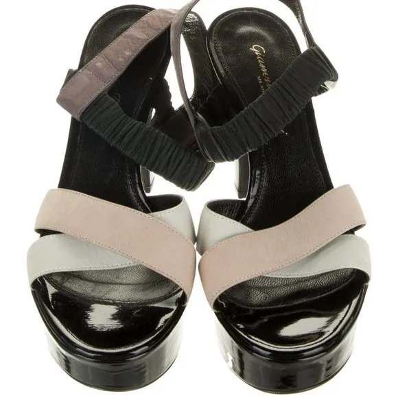 New GIANVITO ROSSI Platform Sandals, 35