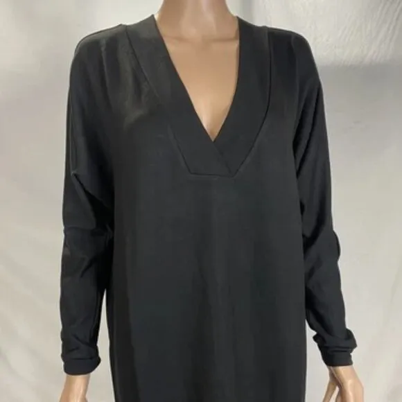 NEW HATCH Womens The Visitor Maternity Dress Size Petite Small Black
