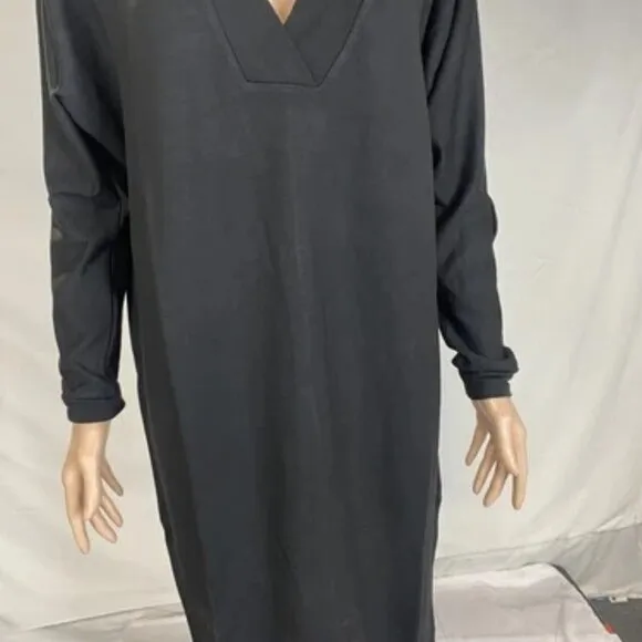 NEW HATCH Womens The Visitor Maternity Dress Size Petite Small Black