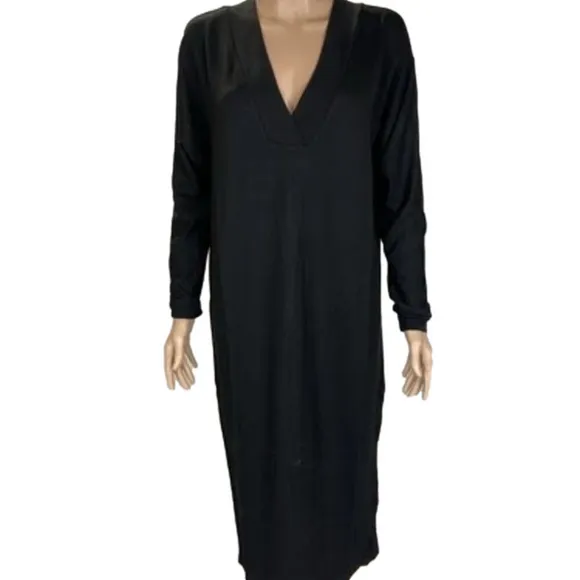 NEW HATCH Womens The Visitor Maternity Dress Size Petite Small Black