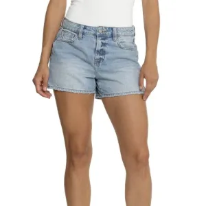 NEW HIDDEN women  Classic High Rise Shorts - 4” Medium Jeans 253