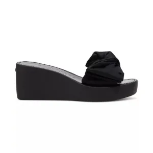 New KATE SPADE NEW YORK 11 Women's Bikini Platform Wedge Sandals Slides Bow $148