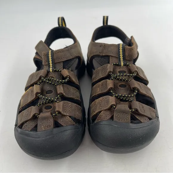 NEW! Keen Kid’s Newport Premium Brown Waterproof Shoes Sandals - 12 C