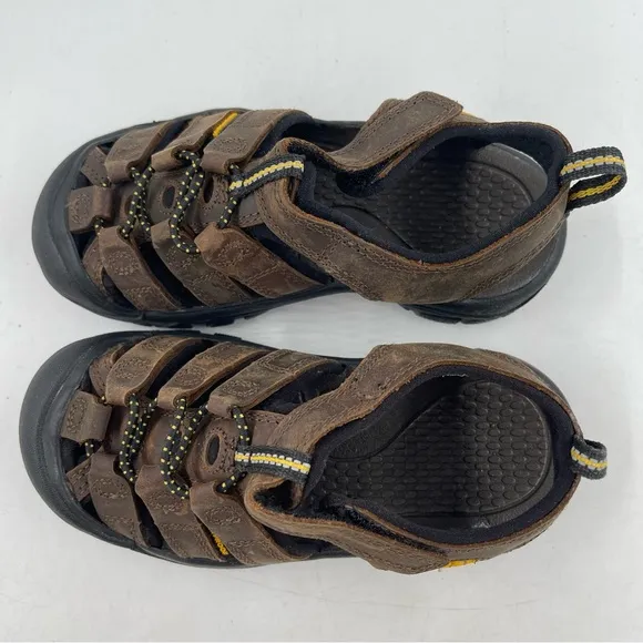 NEW! Keen Kid’s Newport Premium Brown Waterproof Shoes Sandals - 12 C
