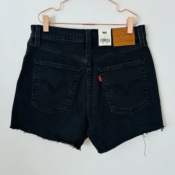 New Levi's Ribcage denim shorts jean