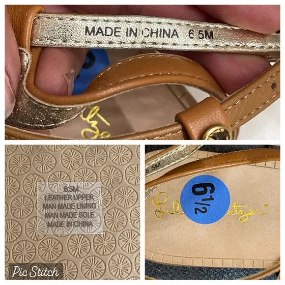 NEW Lilly Pulitzer Kaylee Ankle Strap sandals embellished with rhinestones 6.5