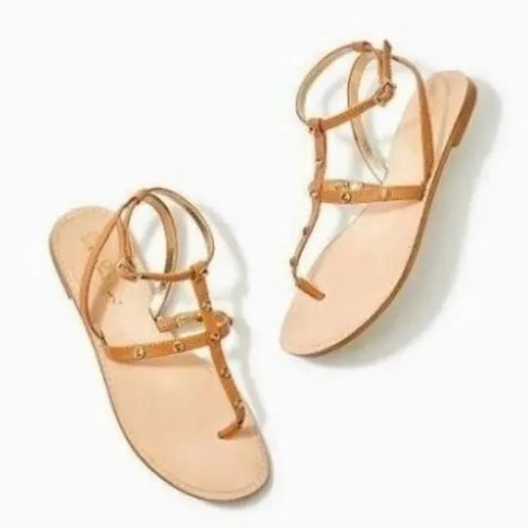 NEW Lilly Pulitzer Kaylee Ankle Strap sandals embellished with rhinestones 6.5