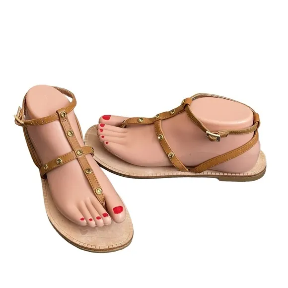 NEW Lilly Pulitzer Kaylee Ankle Strap sandals embellished with rhinestones 6.5