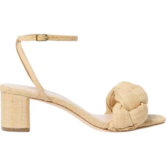 NEW LOEFFLER RANDALL women's avril sandals in natural