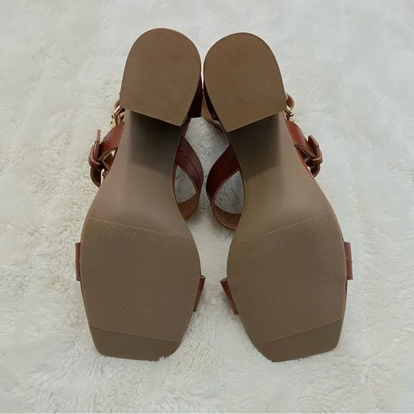 New Madden Girl by Steve Madden Strappy Heeled Sandals Size 8.5
