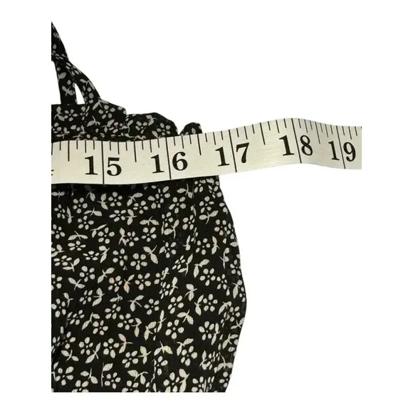 NEW Madewell Women’s Size 8 Sophia Cami Tiered Mini Dress in Micro Daisy NWT