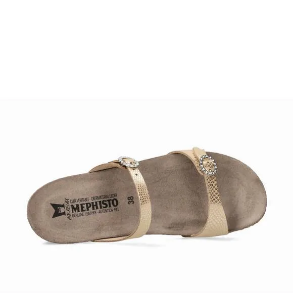 NEW MEPHISTO women's idelya sandal in light sand