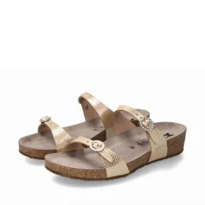 NEW MEPHISTO women's idelya sandal in light sand