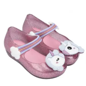 NEW MINI MELISSA kids ultragirl unicorns sandals in pink