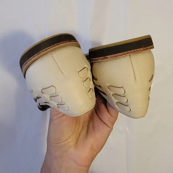 NEW Nisolo Huarache Sandals Womens 9.5 Beige Boho Casual Summer Timeless Chic