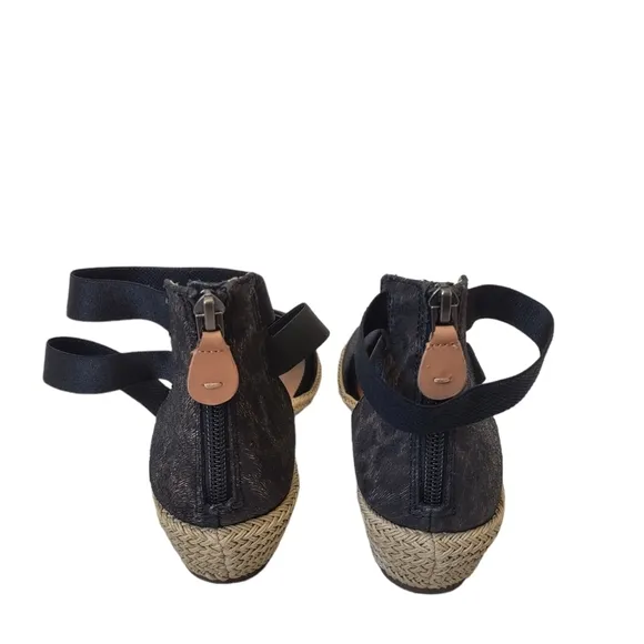 NEW NWOB Gentle Souls 10 Noa Beth espadrilles leopard