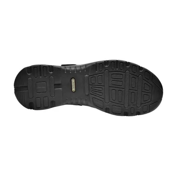 NEW PAZSTOR closed toe leather sandals in black