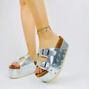 New platform sandals