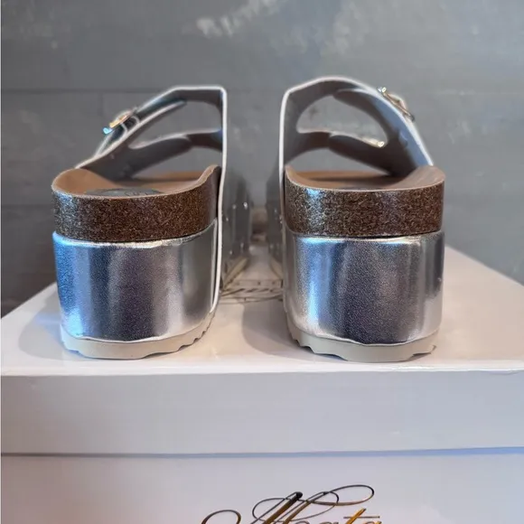 New platform sandals