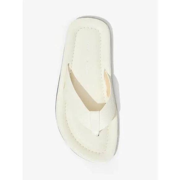 NEW PROENZA SCHOULER women's cooper flip flops sandal in natural