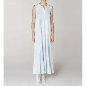 NEW RAQUEL ALLEGRA treatment sleeveless christy dress in soft blue