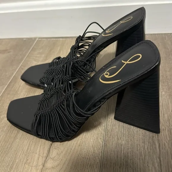 NEW! Sam Edelman Laurette Block Heel Sandals - Size  7.5