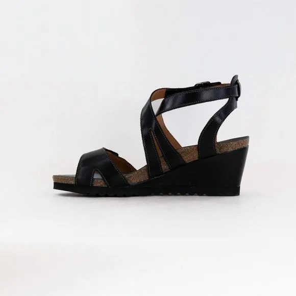 NEW TAOS women's xcellent wedge sandals in black