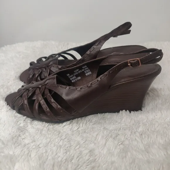 New timberland wedge sandal sz 9