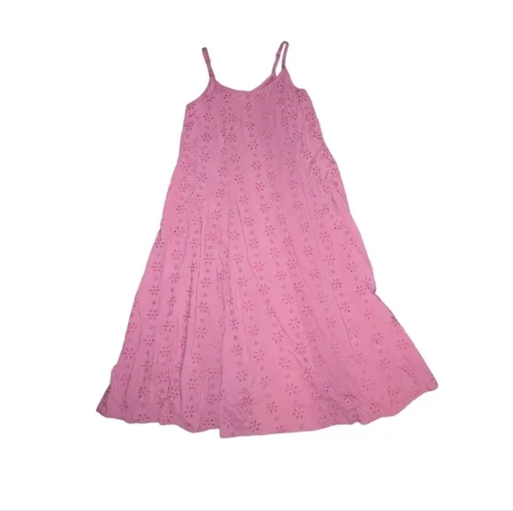 New Torrid Maxi Challis Trapeze Eyelet Dress Size L / 12